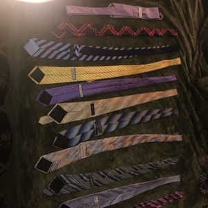 MEN’S DESIGNER TIES - set of 12 for $35